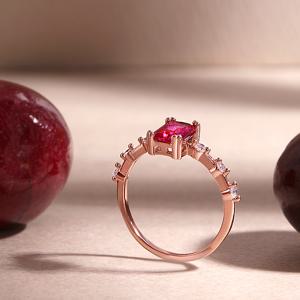 가넷 베리 루비 반지(13-15호) RA0617