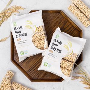 올리 유기농 현미 크런치롤 100g 8봉 국내산 현미 쌀과자