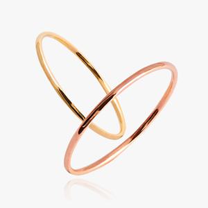 엘렌쥬얼리 14K 금사 미스 링 금 실 반지