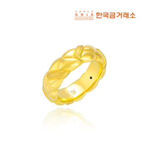 [한국금거래소]24K 로프 볼륨 반지
