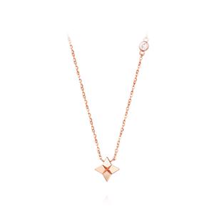 [정가 538,000원] 스타글로우 14K 로즈골드 목걸이 SA25D04U