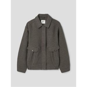 소프트터치 블루종  카키