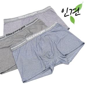 부드러운 촉감의 인견 드로즈 남성팬티 3매 세트