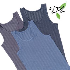 COOL 인견 남성 민소매 런닝셔츠 3매세트