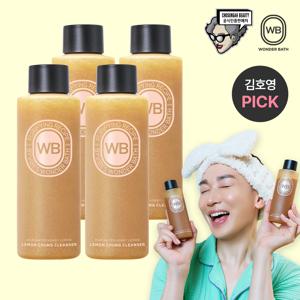 레몬청 클렌져 허니&레몬 4통