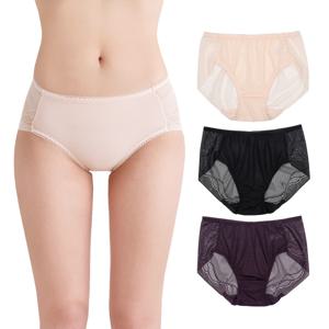 국산 여성 오가닉메쉬 노라인 햄팬티 통기성좋은 망사팬티 1매