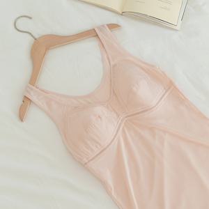 이즈유 풍기인견 오가닉쿨 노와이어 홑겹 브라런닝