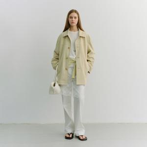 던스트 UNISEX ALTER-SUEDE HALF JACKET_CREAM BEIGE_UDJA6A106CR