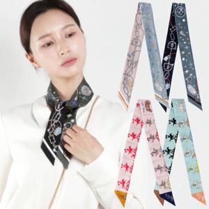 [무료배송/당일출고] 스카프 트윌리 실크 twilly 택1