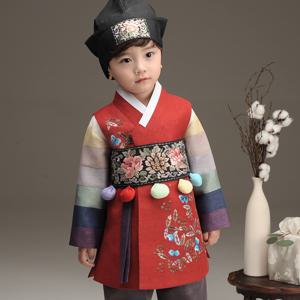 [더예한복] QT189-단오나비 남아한복 아동한복