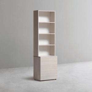 600폭 6단 깊은 수납형 목제 책장 (하부도어형) DSCC466S