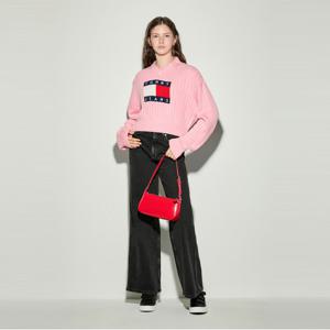 타미진스 브이넥 센터 플래그 스웨터 (T32E6KTO11TWT1THA)