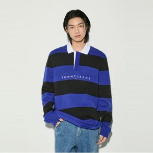 타미진스 스트라이프 리니어 럭비 스웨터 (T32E7KTO42TMT1C8T)