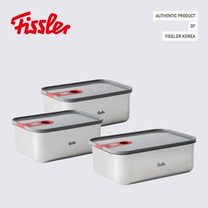 시그니처 스텐 밀폐용기 3pcs (SSM)