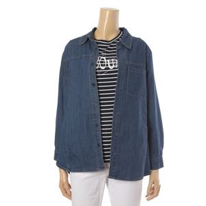 PAT 아웃터형 데님 셔츠 1k21503