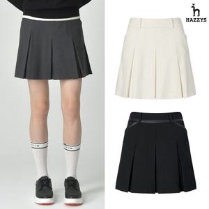 [인기] 헤지스여성 약기모 플리츠 스커트 평상겸용 골프스커트 HWSK5D701