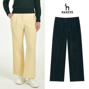 [인기] 헤지스여성 코듀로이 와이드팬츠 평상겸용 골프바지 HWPA5D713