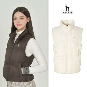 [인기] 헤지스여성 구스 다운 경량패딩 평상겸용 골프베스트 HWJU5D712