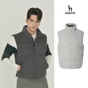 [행사] 헤지스남성 코듀로이 구스 다운조끼 평상겸용 골프조끼 HUJU5D753