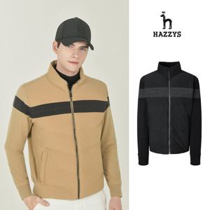 [행사] 헤지스남성 하이브리드 패딩 구스다운 평상겸용 골프점퍼 HUSW5D719