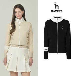 [인기] 헤지스여성 방풍 집업 가디건 평상겸용 골프스웨터 HWSW5D719