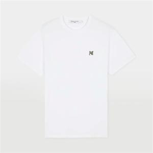 그레이 폭스 헤드 패치 남녀공용 반팔 티셔츠 GM00118KJ0008 P100