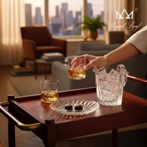 로얄리프 발베니 위스키 풀세트 (위스키잔/홈바세트)