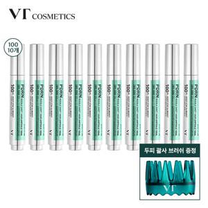 [구원패키지] VT PDRN리들샷 두피앰플 100 10개+브러쉬1개