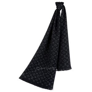 (선물포장)(당일출고) 루이비통머플러 모노그램 클래식 블랙