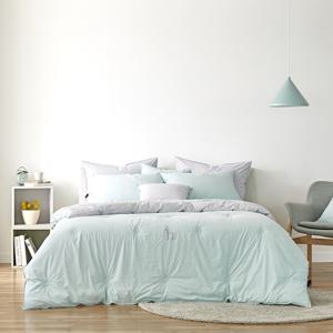 고밀도 레브 민트[6온스] 슈퍼싱글/퀸/킹세트[퀼트이불+패드+베개커버]