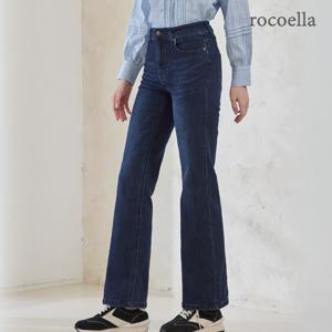 로빈 에센셜 세미 부츠컷 여성 데님