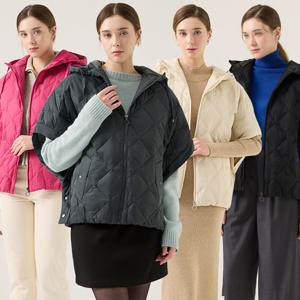 후드구스다운케이프