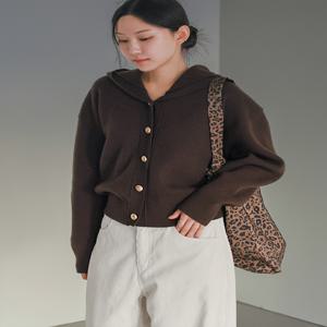 캐시미어 세일러 후드