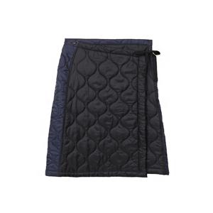 랩 스트랩 패딩 스커트