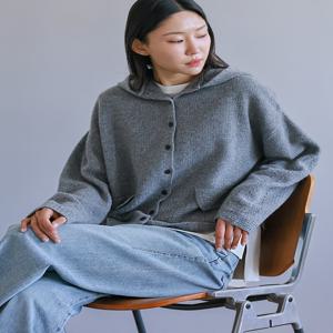 [최초가 133000원] 후디 니트 가디건