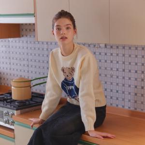 테디베어 니트 풀오버 TLUCX2942