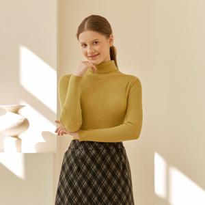 터틀넥 니트 골지 풀오버 TLUCY2953