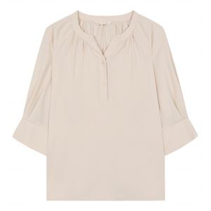 정가199000 노치넥 투버튼 7부 블라우스 SHBAH2407