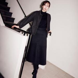 정가279000 핀턱 슬릿 스커트 BHSAX2314