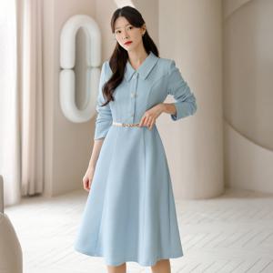 (~XXL까지)(기장선택)카디아포 트위드 원피스 겨울 플레어 A라인 하객룩 오피스룩 모임룩 격식룩 빅사이즈