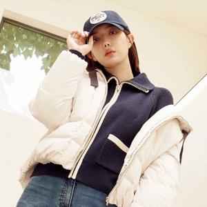 정가279000 라인배색 집업 립 가디건 BHCCY2965