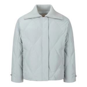 [정가499000] 니트카라 퀼팅 덕다운 점퍼 SHHJY2663