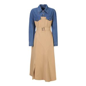 정가359000 데님 배색 벨티드 원피스 SHOAI2505