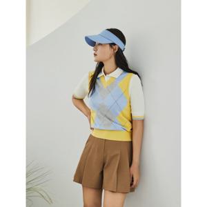 [24FW]여성 가을 핀턱 스커트 팬츠  베이지