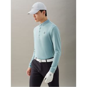 [24FW][Essential] 남성 기모 칼라티셔츠  라이트 그린