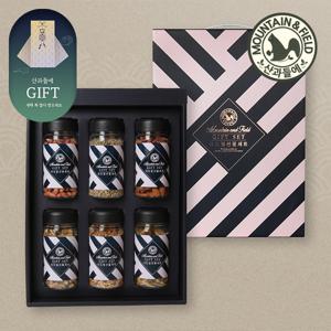 [산과들에] 더드림 6구 보틀형 견과류 선물세트 설 명절 선물세트