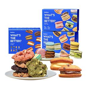 널담 베스트 모음전 C세트 마카롱 16구+뚱낭시에 16개입+르뱅쿠키 12개입