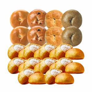 널담 베스트 모음전 G세트 고단백 베이글8개+크림빵10개 크림가득