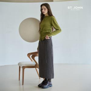 25FW 캐시미어 울 맥시 니트 스커트