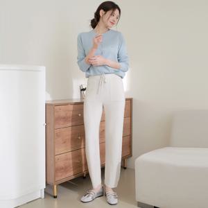 [최초가 99,900원]비앙 라쿤 캐시미어 블렌드 니트 팬츠